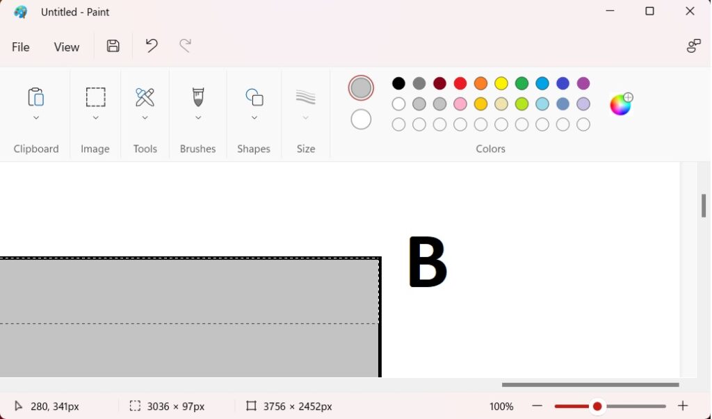 How To Make MS Paint Select Larger Than Screen - Techies Diary